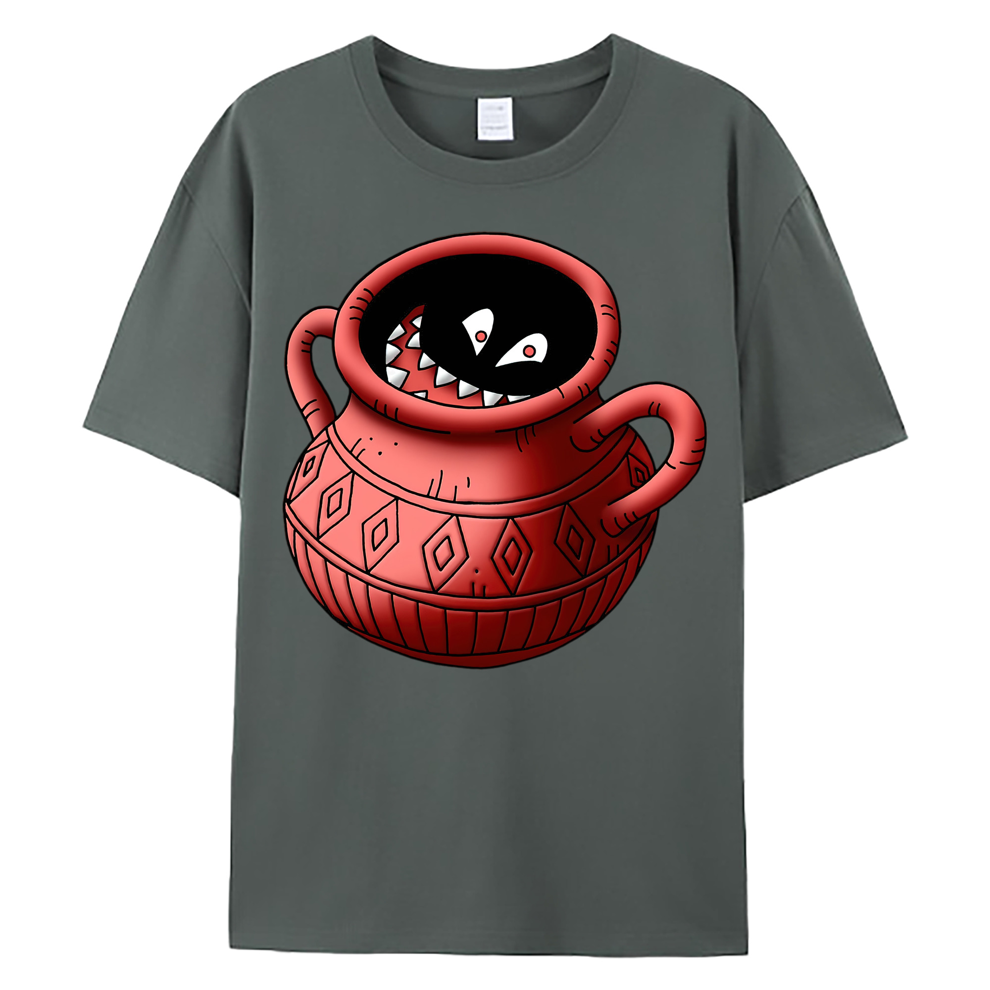 （画像用） ドラゴンクエスト Doragon Kuesuto Dragon Quest 綿100％ メンズ半袖Tシャツ｜肌触りやわらか＆通気性